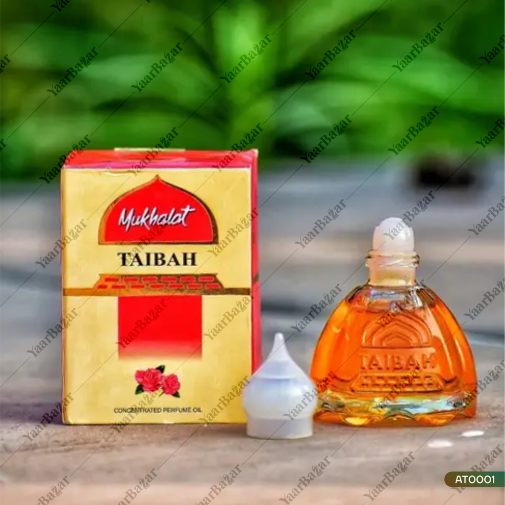Picture of Attar - Taibah Mukhalat Concentrated Perfume Oil - 20 Ml - Ator |-Body
