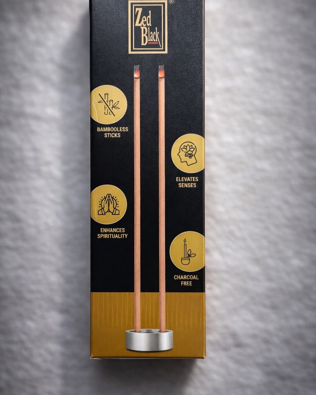 Picture of Zed Black Agarbatti Long Lasting Non Toxic Fragrance Pleasing Aroma for Home and Meditation Relaxation |-Body