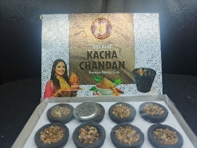 Picture of Kacha Chandan Premium Dhoop Sticks by Big Bell Incense-Multicolor
