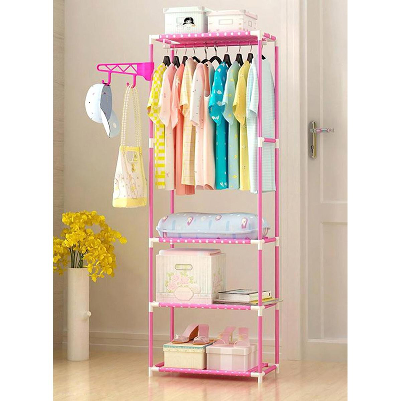 Picture of Stylish Fashion Coat Racks Multi Function Hanger Creative Home clothing store Portable