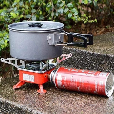Picture of Portable Card Type Campaign Butane Gas Stove Burner