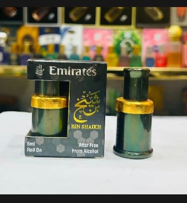 Picture of Emirates BIN SHAIKH - Royale Long Lasting Combo Floral Attar Floral Attar  (Musk) |-Body