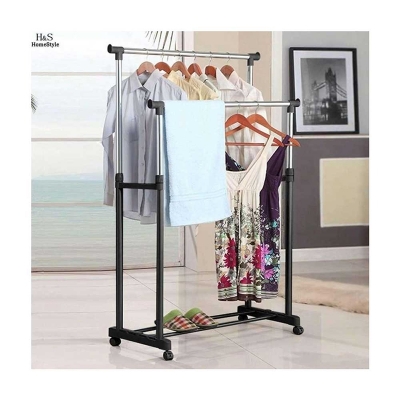 Picture of Double Pole Cloth & Shoe Rack