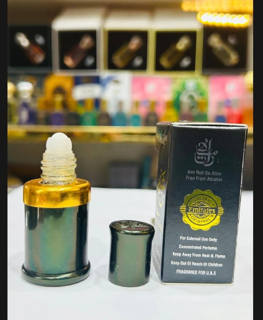 Picture of Emirates BIN SHAIKH - Royale Long Lasting Combo Floral Attar Floral Attar  (Musk) |-Body