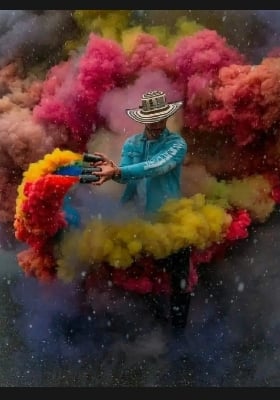 Picture of Colour smoke-1pc for party and photoshoot |-Multicolor