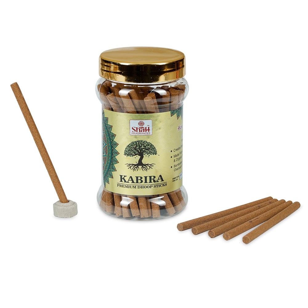 Picture of Shah Fragrances Kabira Jar  Premium Dhoop Sticks (New Edition) |-Multicolor