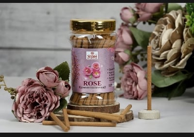 Picture of Shah Fragrances ROSE Premium Dhoop Sticks (New Edition) |-Multicolor
