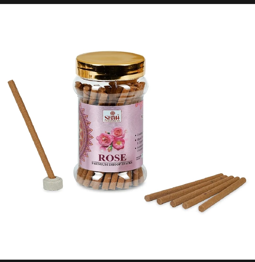 Picture of Shah Fragrances ROSE Premium Dhoop Sticks (New Edition) |-Multicolor