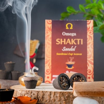 Picture of Shakti Sandal Cup Sambrani-Multicolor