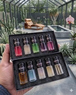 Picture of Premium 10-piece Attar/Perfume Oil Gift Set.-Body