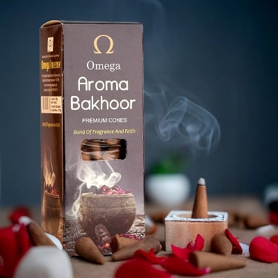 Picture of Aroma Bakhoor Premium 200pcs Cones-Multicolor