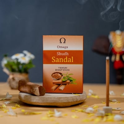 Picture of Shudh Sandal Premium Bambooless Dhoop Sticks-Multicolor