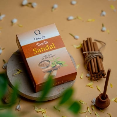 Picture of Shudh Sandal Premium Bambooless Dhoop Sticks-Multicolor