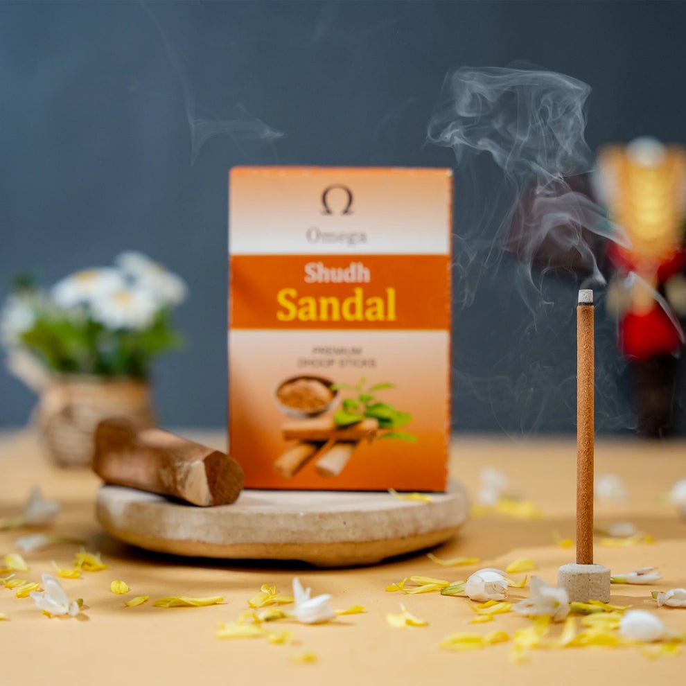 Picture of Shudh Sandal Premium Bambooless Dhoop Sticks-Multicolor