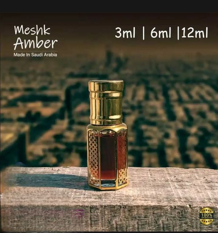 Picture of Meshk Amber: Made in Saudi Arabia-Exclusive Premium & Long-Lasting  Attar For Men (3ML-6ML-12ML) |