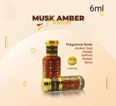 Picture of Meshk Amber: Made in Saudi Arabia-Exclusive Premium & Long-Lasting  Attar For Men (3ML-6ML-12ML) |