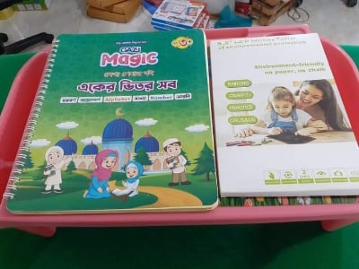 Picture of FULL SET UP (Child Education Chair,Draw Tab, Book)