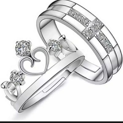 Picture of Couple Rings Engagement Rings Valentines Rings For Unisex Men Women |