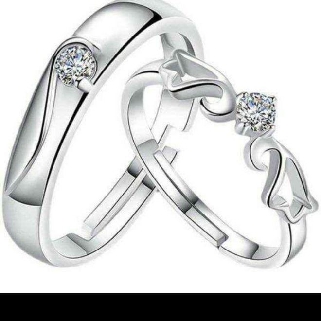 Picture of Couple Rings Engagement Rings Valentines Rings For Unisex Men Women |
