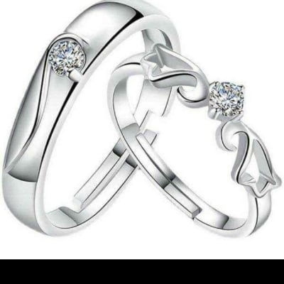 Picture of Couple Rings Engagement Rings Valentines Rings For Unisex Men Women |