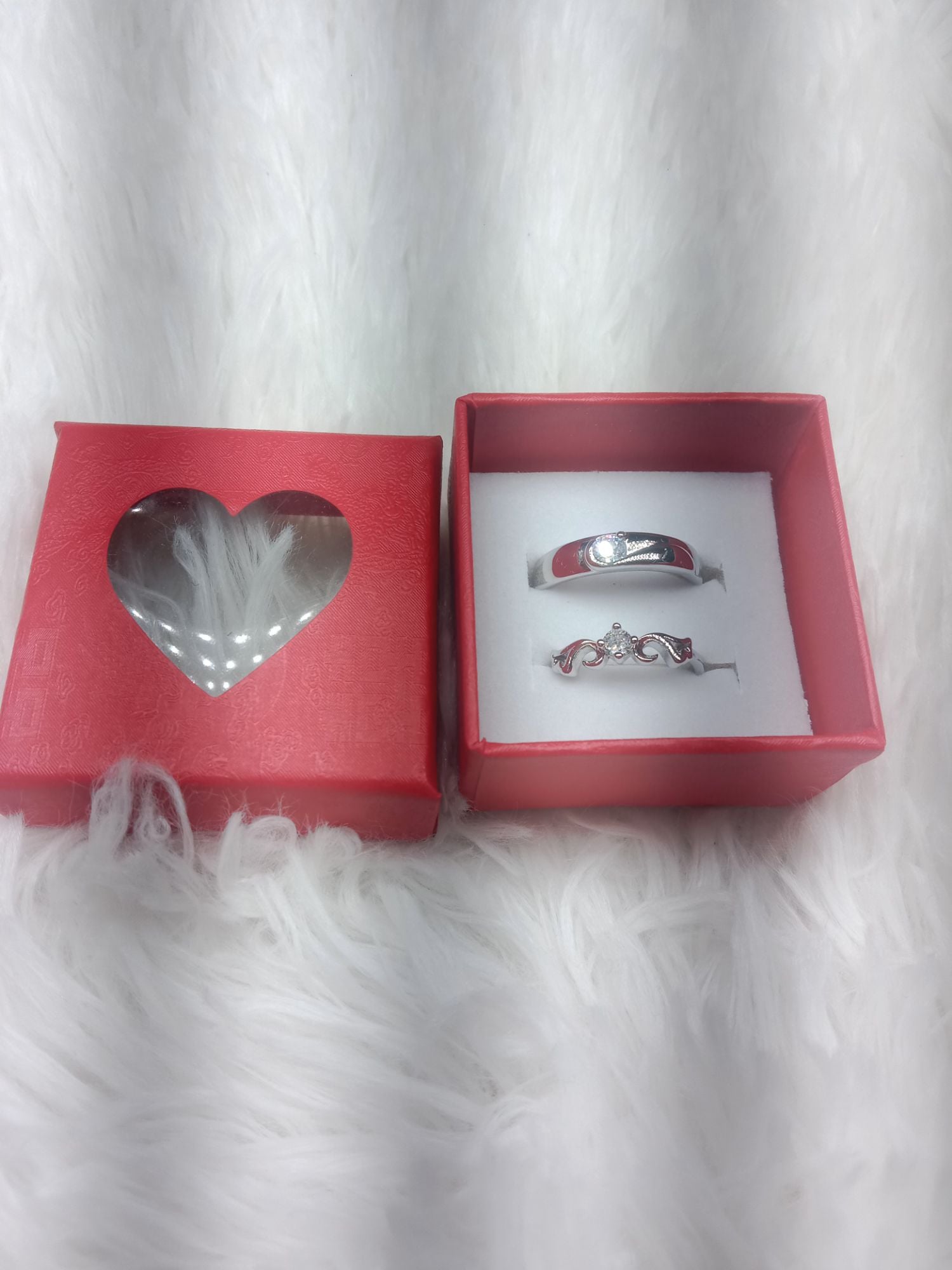 Picture of Couple Rings Engagement Rings Valentines Rings For Unisex Men Women |