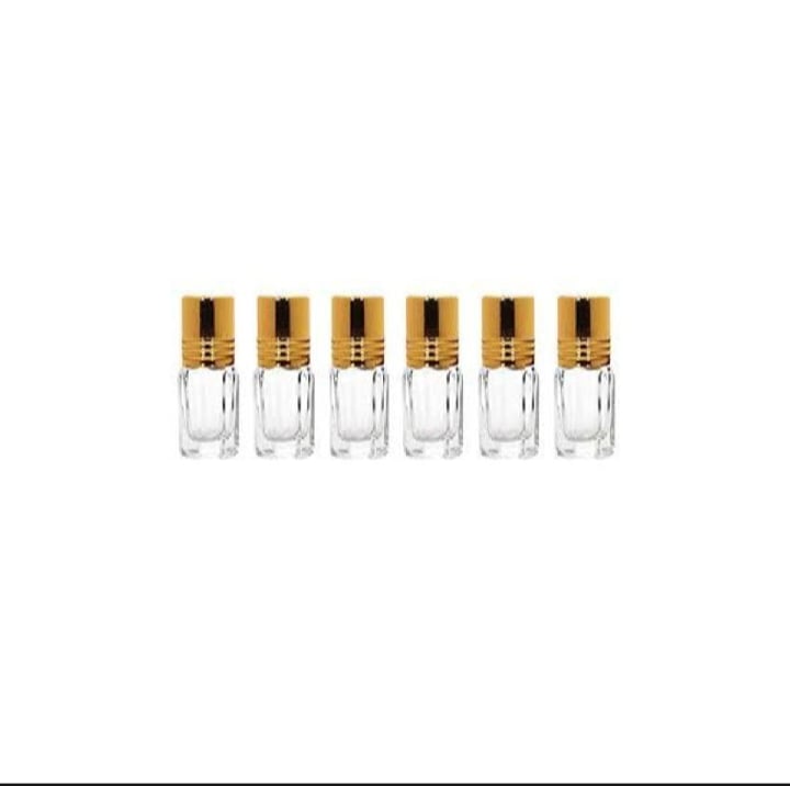 Picture of Glass Attar Empty 3 ml bottle   (Khali bottle) 12 pcs |