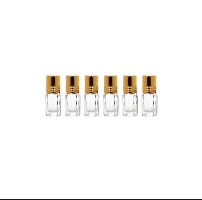 Picture of Glass Attar Empty 3 ml bottle   (Khali bottle) 12 pcs |