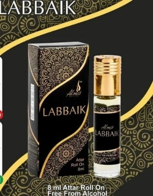 Picture of Almas Brand 100% Original | Labbaik | Great Fragrance 8ml Floral Attar Pocket Perfume | Ittar | Ettar | Itar | Etar | Itra | Itras | Attar Perfume