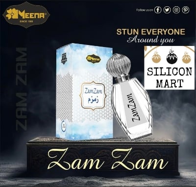 Picture of Meena Zam Zam Concentated Perfume Oil-Made in India-Non Alcoholic-20ml Capacity