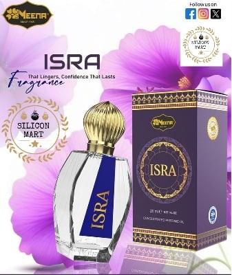 Picture of Meena ISRA Concentated Perfume Oil-Made in India-Non Alcoholic-20ml Capacity