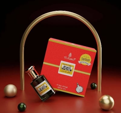 Picture of Al Nuaim Jannatul Firdaus Non Alcoholic Perfume Oil For Man & Women Made in India 9.9ml Attar Roll On