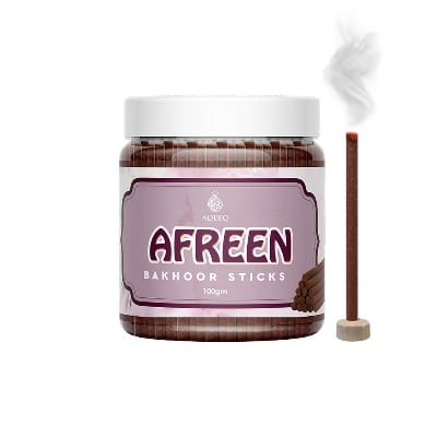 Picture of Aqeeq Afreen Premium Bakhoor Sticks | Floral Arabian Aroma | Charcoal & Bamboo Free | 100/200gms