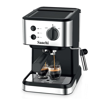 Picture of Saachi Coffee Maker NL-COF-7068-BK With 20 Bar High Pressure Pump