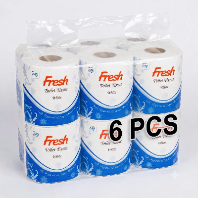 Picture of 6 PCS Fresh Toilet Tissue White