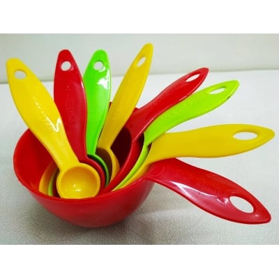 Picture of Measurement Cup Set-Multicolor 8 Piece - Multicolor