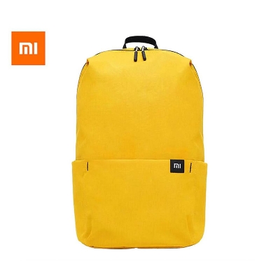 Picture of Xiaomi Mi Mini Backpack For Men And Women Color -Yellow - Bag For Boys - school bag - Yellow