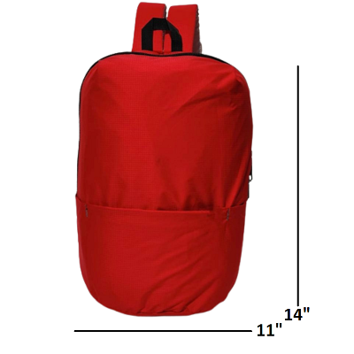 Picture of Xiaomi Mi Mini Backpack For Men and Women Colour -Red - Bag for Boys - School Bag for Boys - Bag for Men - College Bag for Boys - Red