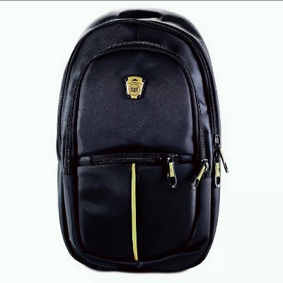 Picture of Cat Fashionable Waterproof Backpack -Black - Bag For Boys - Black