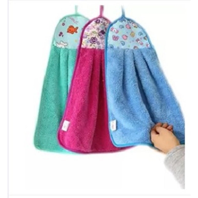 Picture of Hanging Basin Hand Towel 10×15 Inch (3 Pieces) -Multicolour - Multicolor