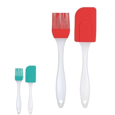 Picture of Silicone Oil Brush - 2 Pieces - Kitchen Accessories - Multicolor