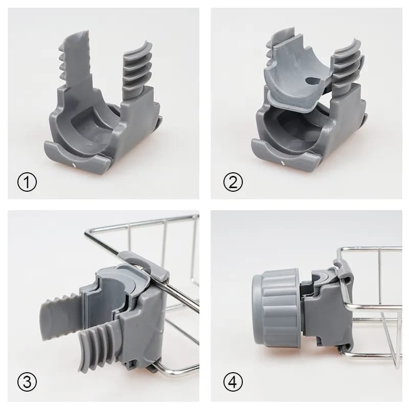 Picture of Faucet Rack Stainless Steel Kitchen Sink Caddy Storage Rack Organizer Adjustable Drain Faucet Soap Sponge Holder Shelves for Kitchen Bathroom - Silver