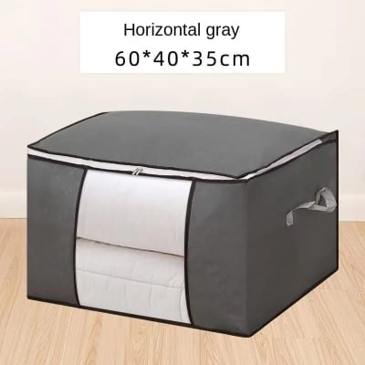 Picture of Winter Summer Cloths Storage Organizer Bags. Blankets Cover, Cloth Organizer, Winter Wardrobe Storage Organizer 22/16 inche