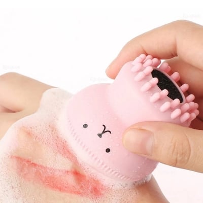 Picture of Silicone Facial Cleaning Brush For Limpiador Facial Octopus Shape Deep Pore Exfoliating Cleansing Face - Multicolor