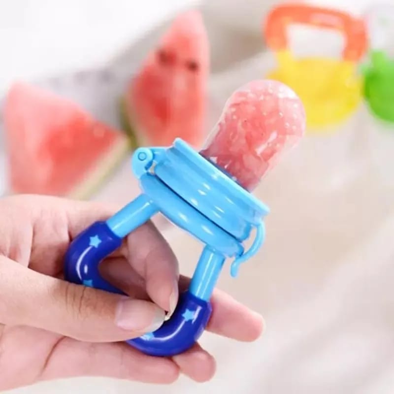 Picture of Tether Pacifier Teat Pacifier Feeder Bottle for Newborn - Multicolor