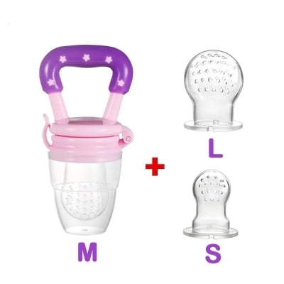 Picture of Tether Pacifier Teat Pacifier Feeder Bottle for Newborn - Multicolor