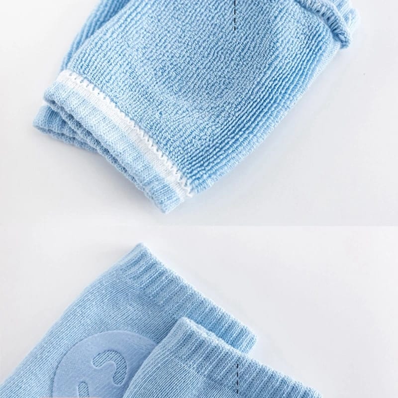 Picture of Baby Knee Pads for Safety Kids Dot Cute Crawling Elbow Knee pad Cushion Toddlers Baby Girls Boys Knee Pads Protector Safety Mesh Infant Leg Warmer - Multicolor