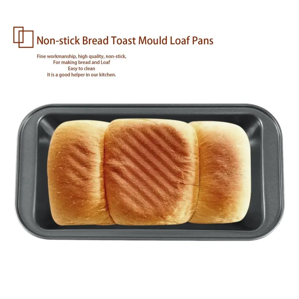 Picture of Cake Mold/Non Stick Cake Pan Bread Mold - Black 10 Inch - Cake Decoration Tools - Black