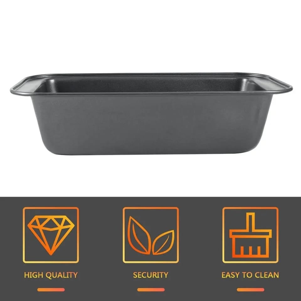 Picture of Cake Mold/Non Stick Cake Pan Bread Mold - Black 10 Inch - Cake Decoration Tools - Black