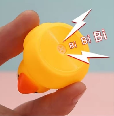 Picture of Exclusive Duck Bath Toy for Baby- Soft Toys-4 Pcs set - Yellow