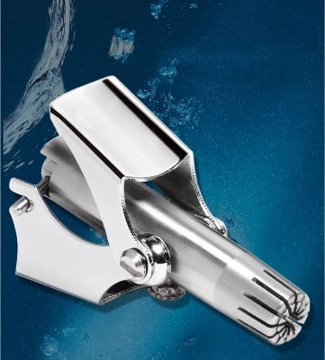 Picture of Stainless Steel Manual Nose Hair Trimmer For Men With Alluminium Box